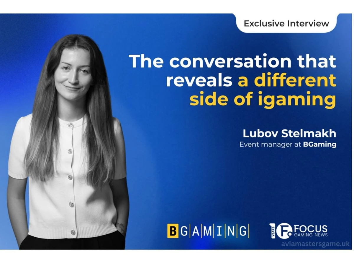 Lubov Stelmakh, Event Manager at BGaming
